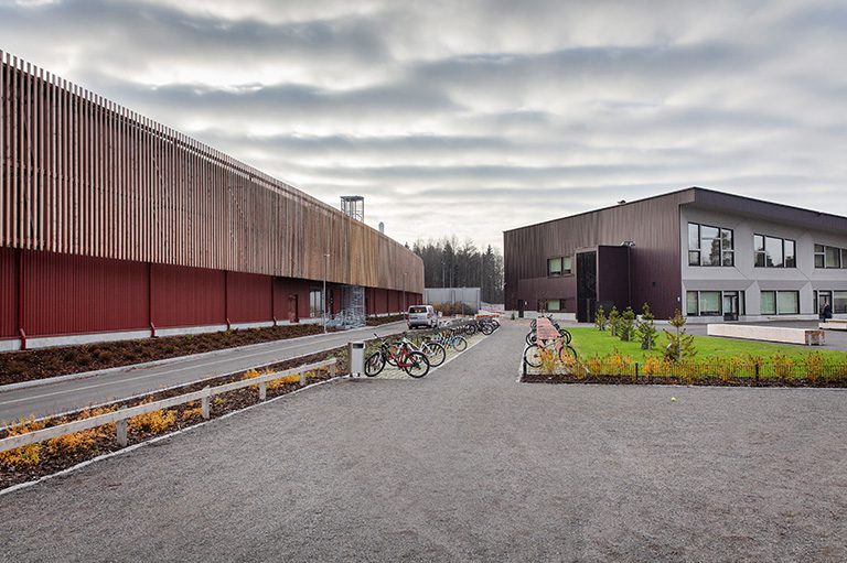 Suomalais-venäläisen koulun piha