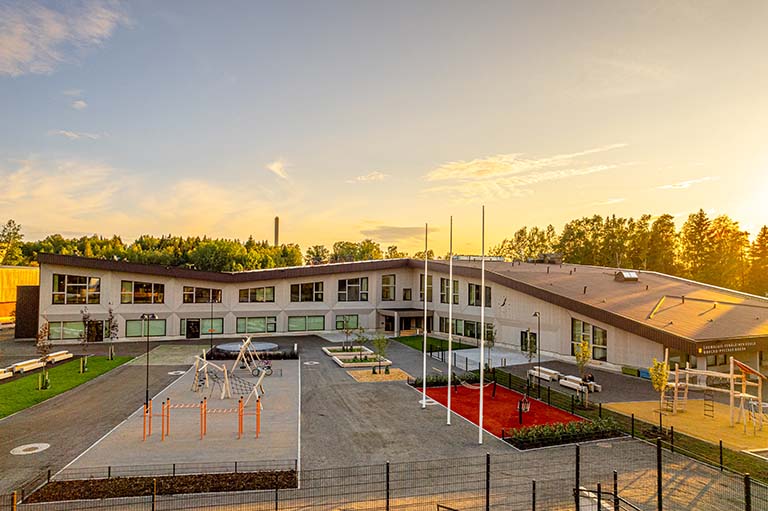 Ulkokuva Suomalais-venäläisestä koulusta