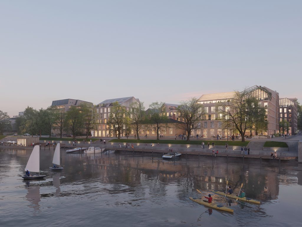Kilpailuehdotus Uoma, SRV Rakennus Oy, TA-Yhtymä Oy ja Lundén Architecture Oy