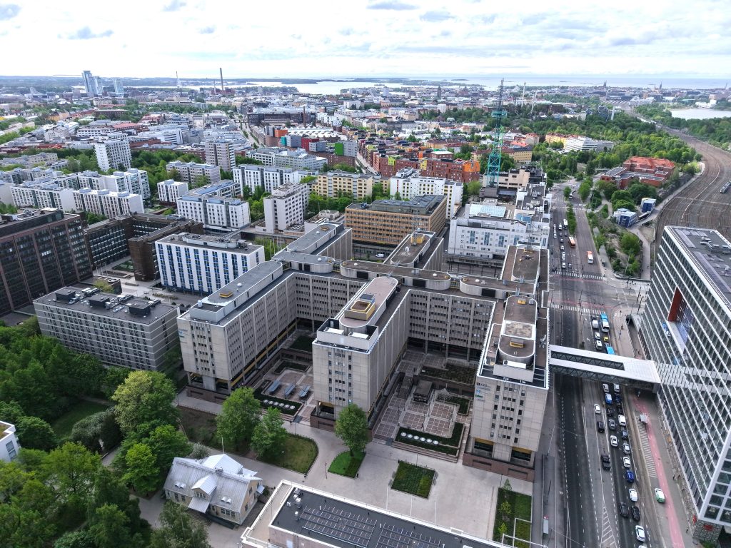 Pasilan virastokeskus ilmakuva