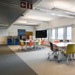 Sörnäisten rantatien toimitiloja.