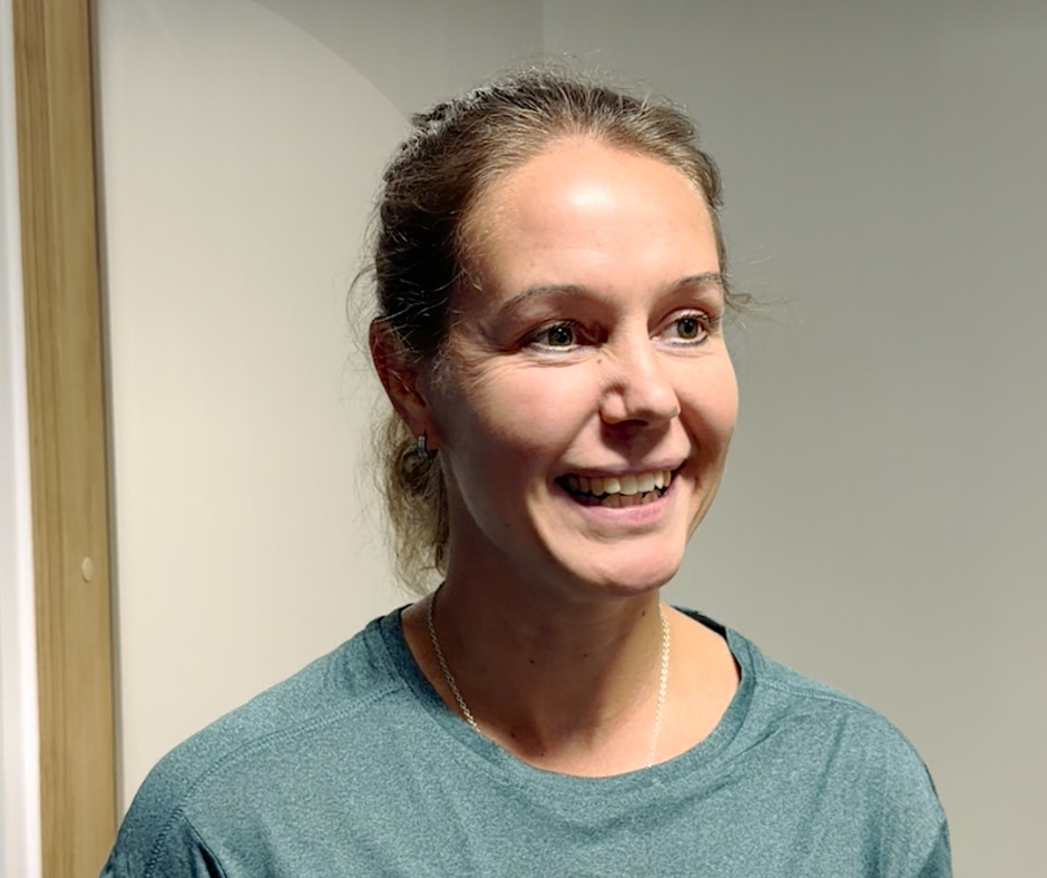 Kuvassa Karin Forsström