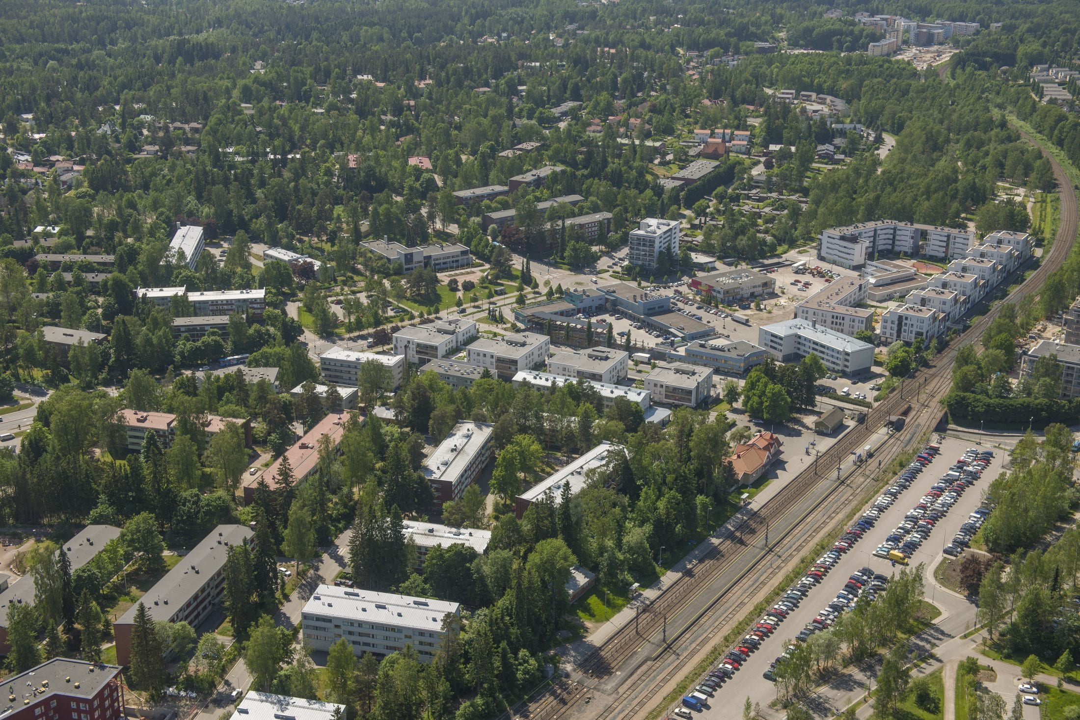 Kauniainen Asemaalueet