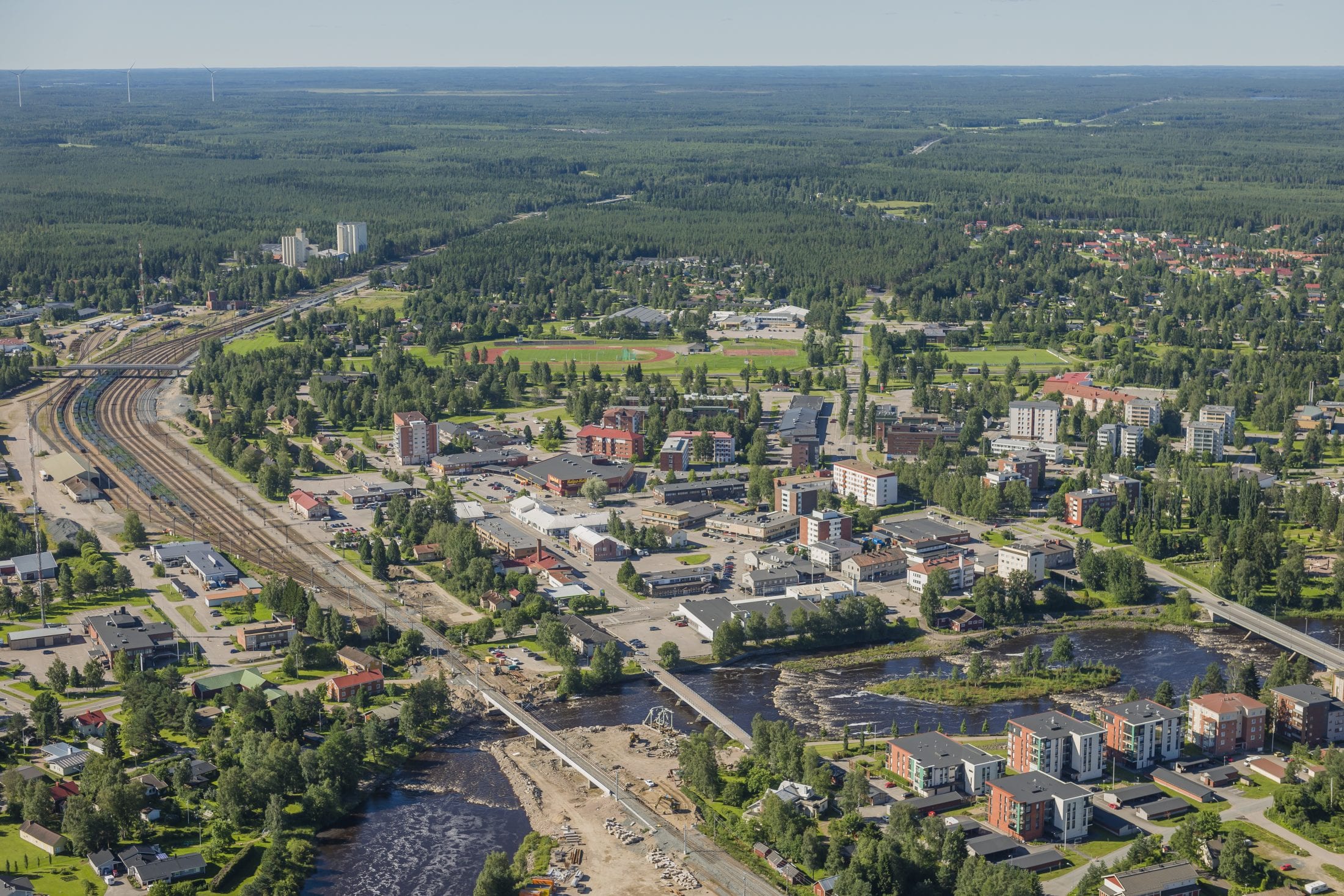 Ylivieska Asemaalueet