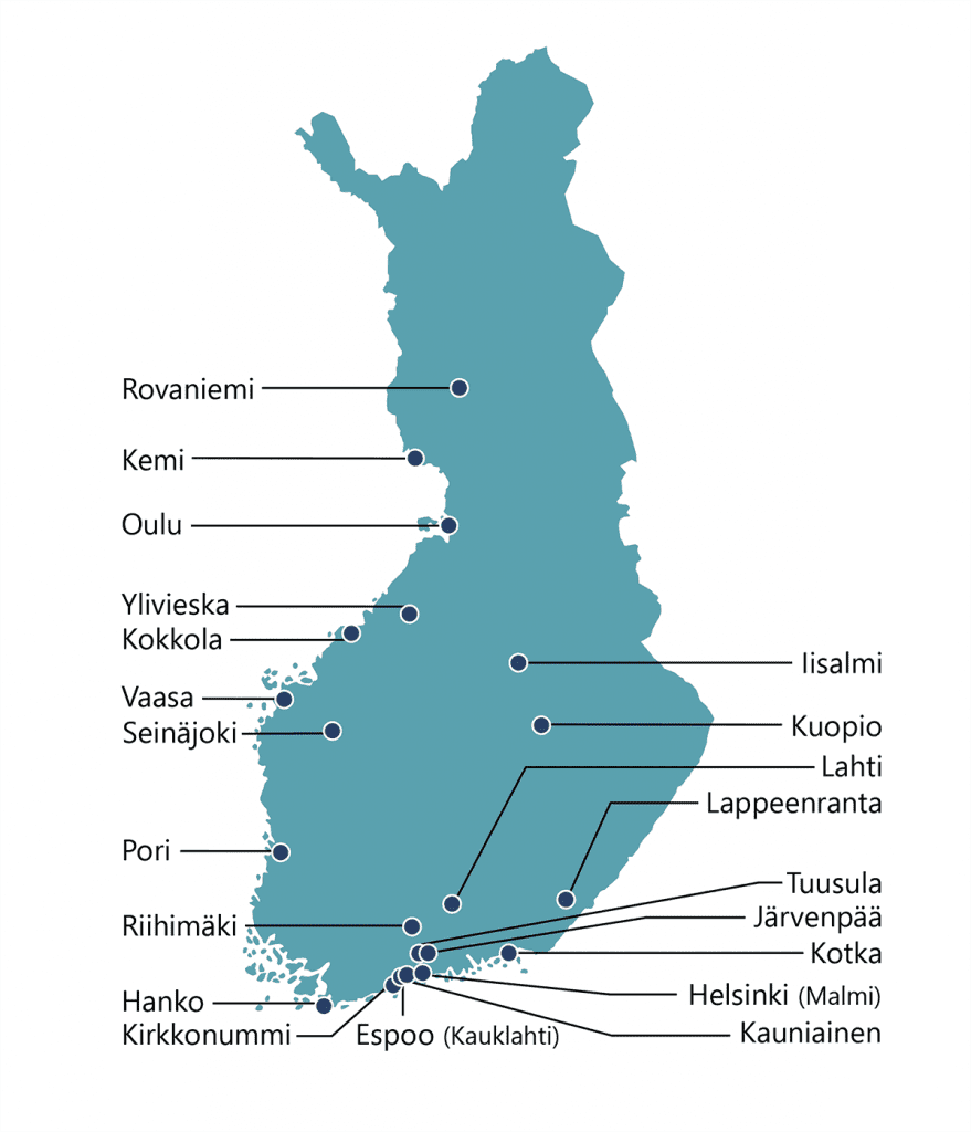 Kehitettäviä asema-alueita - Asema-alueet